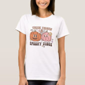 Sweet & Spooky Halloween Popsicle T-shirt (Voorkant)
