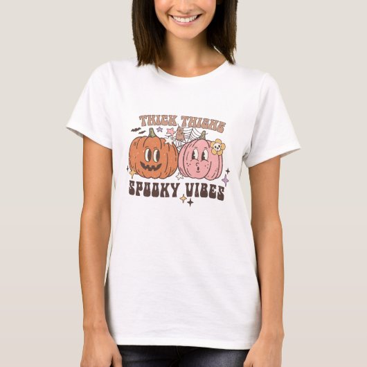 Sweet & Spooky Halloween Popsicle T-shirt (Voorkant)