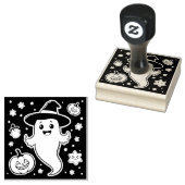 Sweet & Spooky Halloween Stamps: Voeg een vleugje  Rubberstempel (Gestempeld)