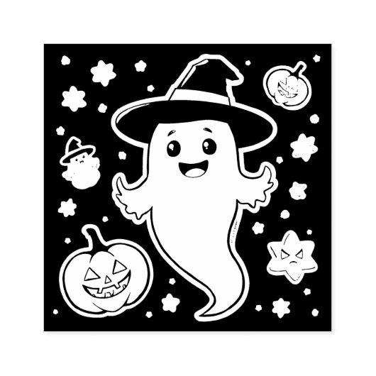 Sweet & Spooky Halloween Stamps: Voeg een vleugje Rubberstempel (Afrduk)