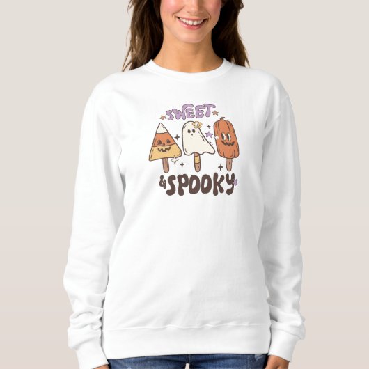 Sweet Spooky Halloween Sweatshirt (Voorkant)