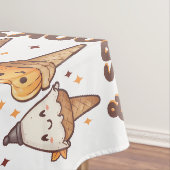 Sweet & Spooky Ice Cream Pumpkin Tafelkleed (Voorbeeld)