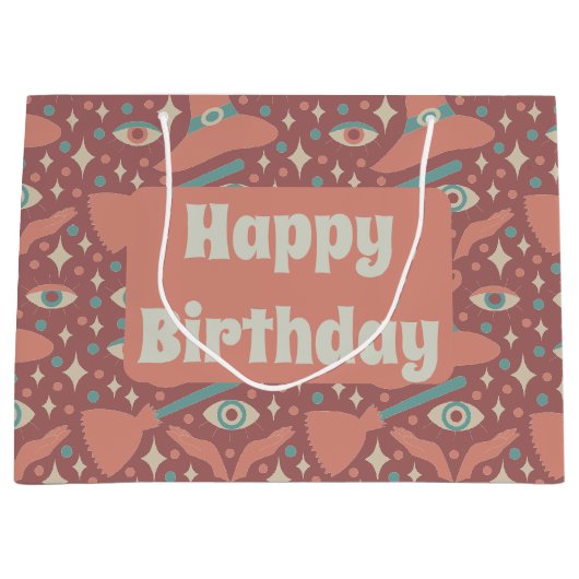 Sweet Spooky Tales Halloween Kids Verjaardag Thema Groot Cadeauzakje (Voorkant)