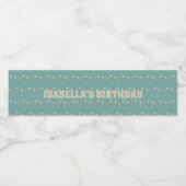 Sweet Spooky Tales Halloween Kids Verjaardag Thema Waterfles Etiket (Enkel label)