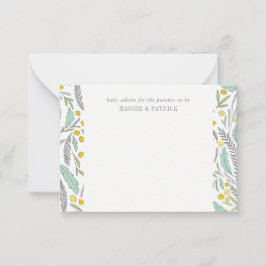 Sweet Sprigs Geslacht Neutraal ouderadvies Kaart