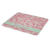 Sweet Spring aardbeien gepersonaliseerd Snijplank (Hoek)