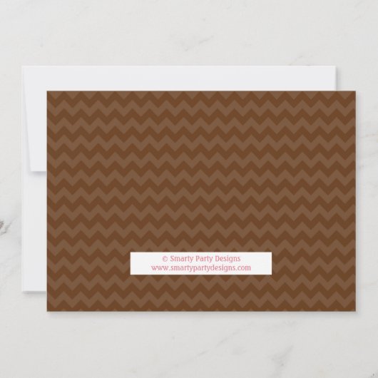 Sweet Spring Bunny Girl Baby shower Uitnodiging (Achterkant)