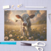 Sweet Spring Calf Decoupage Papier | boerderij (Craft)