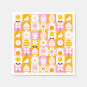 Sweet Spring Easter Patchwork  Servet (Voorkant)