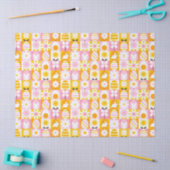 Sweet Spring Easter Patchwork  Tissuepapier (Craft)