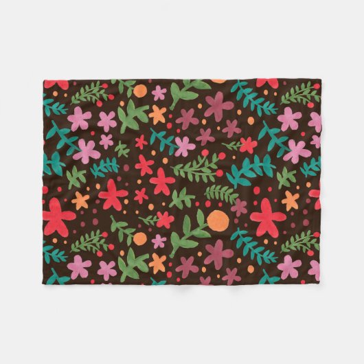 Sweet Spring Fleece Deken (Voorkant (Horizontaal))