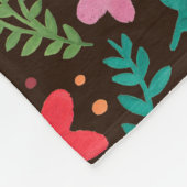 Sweet Spring Fleece Deken (Hoek)