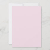 Sweet Spring Floral Abstract Save the Date KAART (Achterkant)