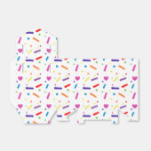 Sweet Sprinkle verjaardagsfeestje thema Bedankdoosjes (Uitgevouwen)