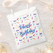 Sweet Sprinkle verjaardagsfeestje thema Bedankzakje (Geknipt)