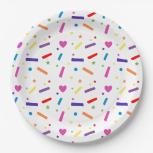 Sweet Sprinkle verjaardagsfeestje thema Papieren Bordje