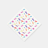 Sweet Sprinkle verjaardagsfeestje thema Servet (Hoek)