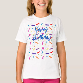 Sweet Sprinkle verjaardagsfeestje thema T-shirt