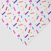 Sweet Sprinkle verjaardagsfeestje thema Tissuepapier (Detail)