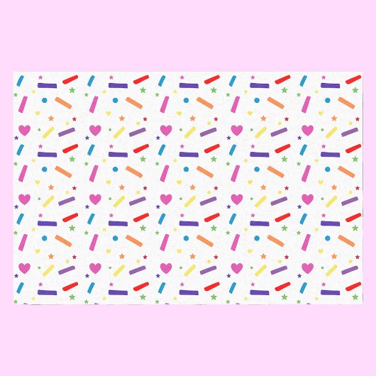 Sweet Sprinkle verjaardagsfeestje thema Tissuepapier