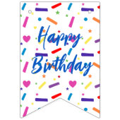 Sweet Sprinkle verjaardagsfeestje thema Vlaggetjes (Eerste vlag)