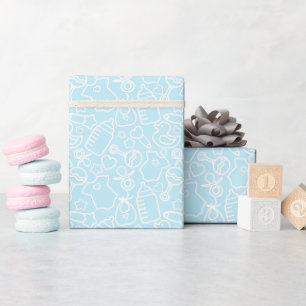 Sweet Sprinkles Blue Cadeaupapier