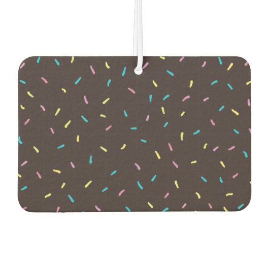 Sweet Sprinkles Car Luchtverfrisser (Chocolate Bro (Voorkant)