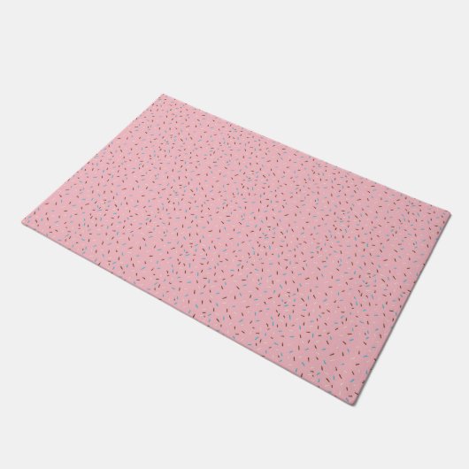 Sweet Sprinkles Door Mat (aardbeiroze) (Schuin)