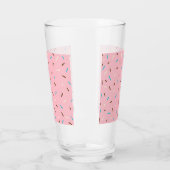 Sweet Sprinkles Glass Tumbler (aardbeiroze) (Links)