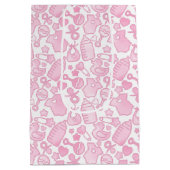 Sweet Sprinkles Ombre Pink Medium Cadeauzakje (Achterkant)