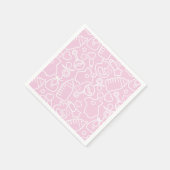 Sweet Sprinkles Pink Servet (Hoek)