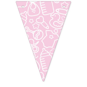 Sweet Sprinkles Pink Vlaggetjes
