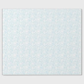 Sweet Sprinkles White Blue Cadeaupapier (Vlak)