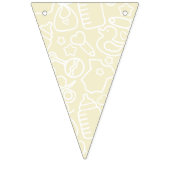 Sweet Sprinkles Yellow Vlaggetjes (Eerste vlag)