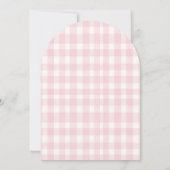 Sweet Sprout Baby shower Invitation Kaart (Achterkant)