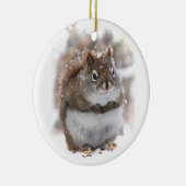 Sweet Squirrel Keramisch Ornament (Rechts)