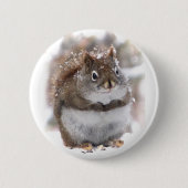 Sweet Squirrel Ronde Button 5,7 Cm (Voorkant)