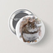Sweet Squirrel Ronde Button 5,7 Cm (Voorkant /achterkant)