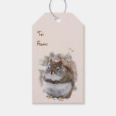 Sweet Squirrrels Pak van Gift Labels Cadeaulabel (Voorkant)