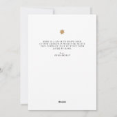 Sweet Star 4 Foto Vrolijk & Helder Kerstmis Feestdagenkaart (Achterkant)