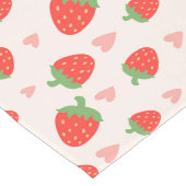 Sweet Strawberries & Hearts Tafelloper (Hoek)