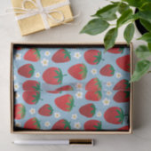 Sweet Strawberries Pattern Tissuepapier (Geschenk)