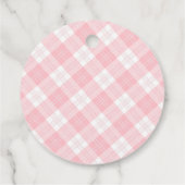 Sweet Strawberry Bedankt Label voor Baby shower (Achterkant)