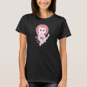 Sweet Strawberry Cat   T-shirt (Voorkant)