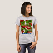 Sweet Strawberry Delight: T-shirt voor dames (Voorkant volledig)