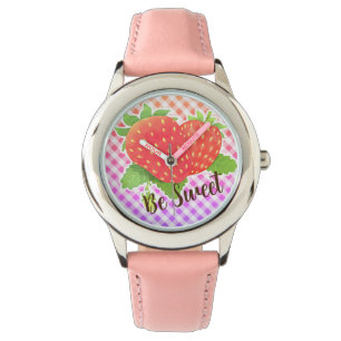 Sweet Strawberry eWatch Horloge