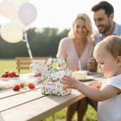 Sweet Strawberry First Birthday Favor Box Bedankdoosjes