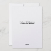 Sweet Strawberry Love Romantische Valentijnsdag Ka Feestdagenkaart (Achterkant)