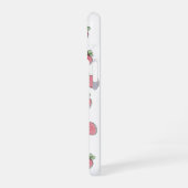 Sweet Strawberry Print iPhone 16 Hoesje (Linkerkant)