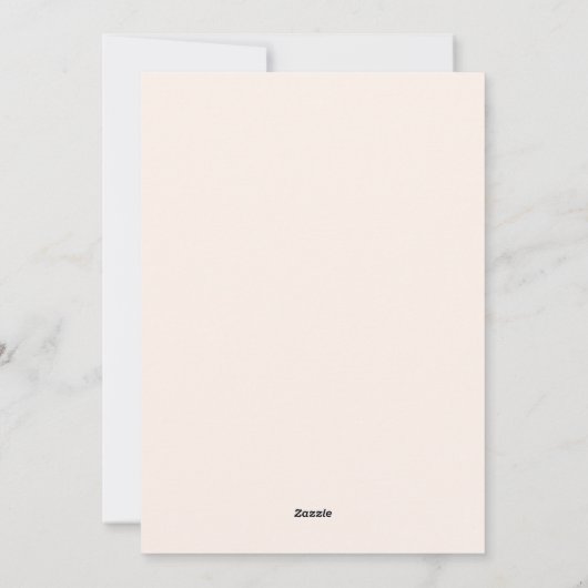 Sweet Strawberry Soiree: Uitnodiging voor verjaard (Achterkant)